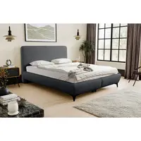 MID.YOU ČALOUNĚNÁ POSTEL, 180/200 cm, barvy grafitu