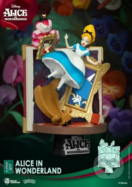 Alenka v ríši divov diorama Book series - Alenka 15 cm (Beast Kingdom)