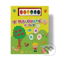 Malované otisky 4 - kniha z kategorie Omalovánky