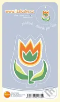Průsvitná záložka Tulipán