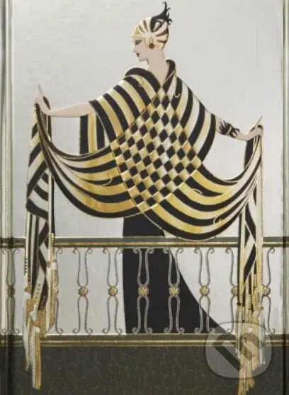 Erté: The Balcony (Ruled Journal)