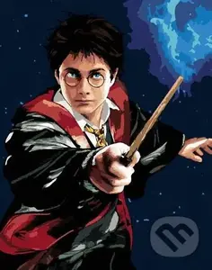Malování podle čísel: Harry Potter - Harry a hůlka