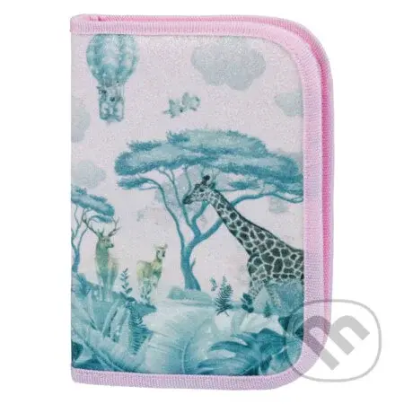 Školní penál klasik Baagl Safari (dvě chlopně)