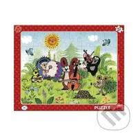 Deskové puzzle Krtek a kapela - puzzle z kategorie 15 - 60 dílků