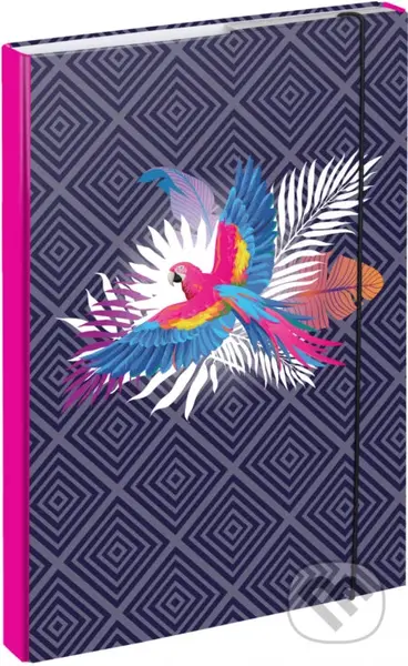 Desky na školní sešity Baagl Papoušek (A4)