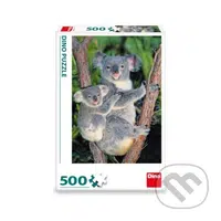 Koaly na stromě - puzzle z kategorie Zvířata
