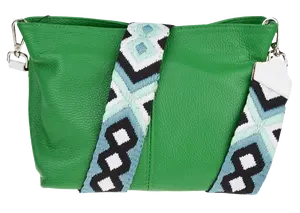 NovaKabelka.cz Batilda Verde s přídavným popruhem X