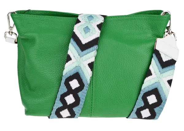 NovaKabelka.cz Batilda Verde s přídavným popruhem X