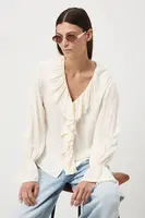 Halenka Medicine dámská, béžová barva, hladká