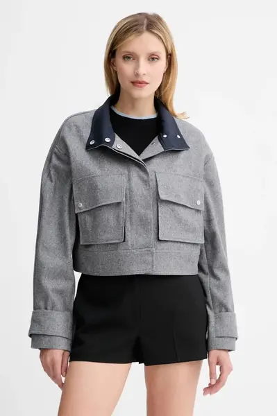 Vlněná bunda BOSS Jardia