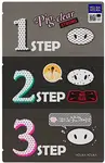 Holika Holika Třífázové čisticí náplasti na nos Pig Clear Strong (3 Step Kit) 15 ml