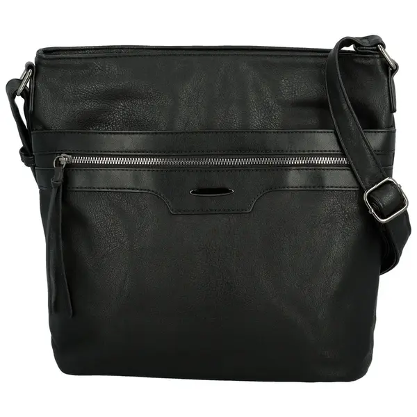 Dámská crossbody kabelka černá - Firenze Shira