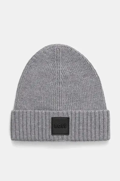 Vlněná čepice BOSS Flavio
