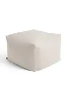 Puf HAY 59 x 59 x 40 cm béžová barva