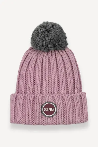 Dětská vlněná čepice Colmar BOX fialová barva, 5369N.3RZ