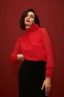 Marisse Women's Shirt Z-Ko-4548 Red