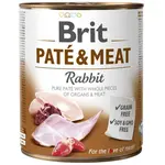 Brit konzerva Paté & Meat Rabbit 800 g