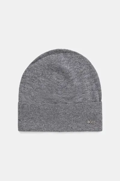 Vlněná čepice BOSS Lari_hat