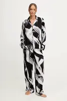 Pyžamo Dkny dámské, černá barva, YI90070