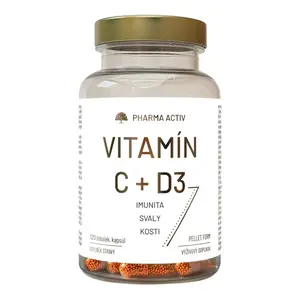 Pharma Activ Vitamín C + D3 120 tobolek