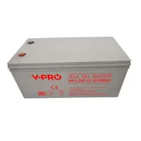 Baterie gelová 12V 260Ah V-PRO PREMIUM