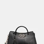 Kabelka Guess SALINGE černá barva, HWKG96 24060