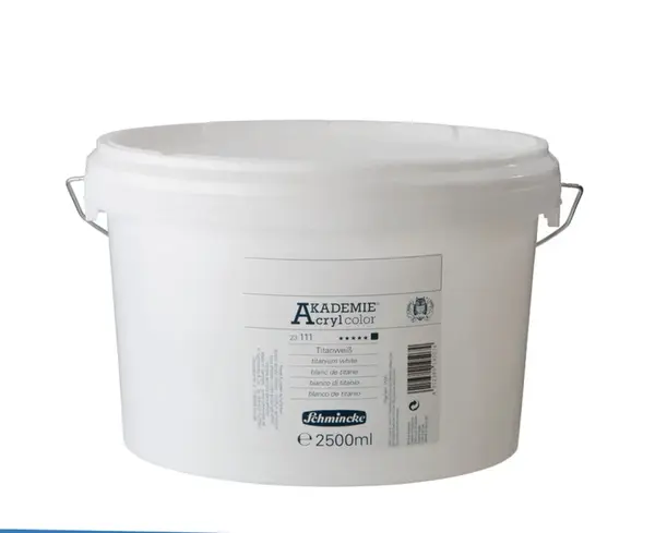 Akrylová barva Akademie 2500ml – 111 titanium white