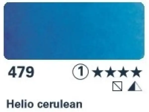 Akvarelová barva Horadam 1/2 – 479 helio cerulean