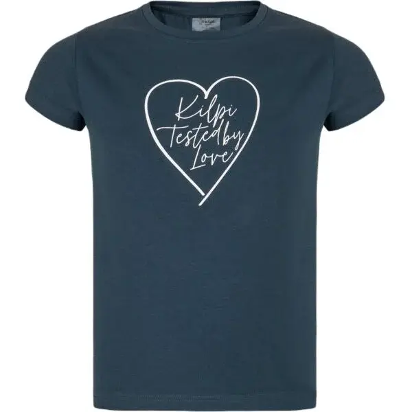 KILPI ALBION Dievčenské tričko, tmavo modrá, veľkosť
