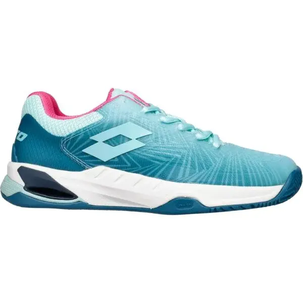 Lotto MIRAGE 100 CLY W Dámska tenisová obuv, modrá, veľkosť 36.5