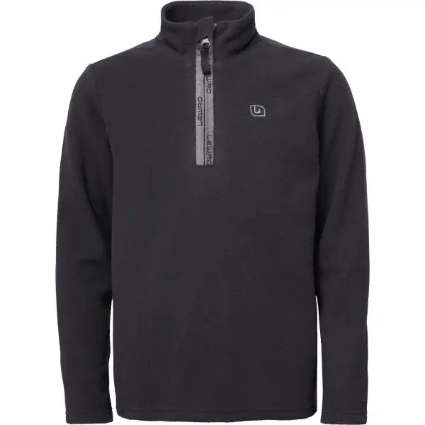 Lewro RAIN Dievčenská mikina, čierna, veľkosť 128-134