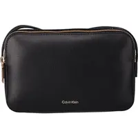 Calvin Klein FOIL LOGO ELONGATED CAMERA BAG Dámska taška, čierna, veľkosť