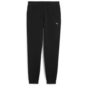 Puma ESSENTIALS ELEVATED PANTS TR Pánske tepláky, čierna, veľkosť