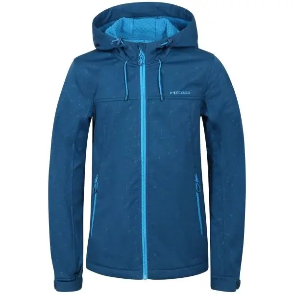Head EKON Detská softshellová bunda, modrá, veľkosť 116-122