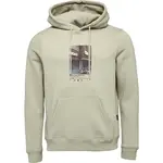 BLEND BHISTVAN Pánska mikina s kapucňou, béžová, veľkosť