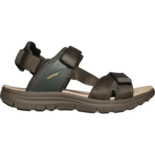 Lotto MALES Pánske sandále, khaki, veľkosť