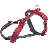 TRIXIE PREMIUM DOG HARNESS L Trekingový postroj pre psa, červená, veľkosť