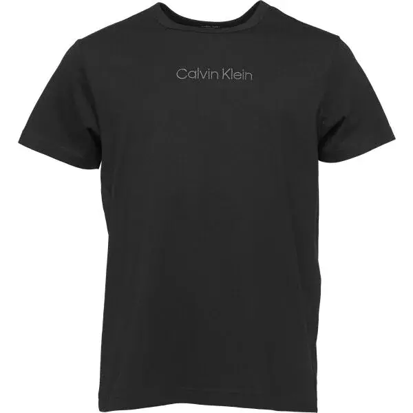 Calvin Klein S/S CREW NECK Pánske pyžamové tričko, čierna, veľkosť