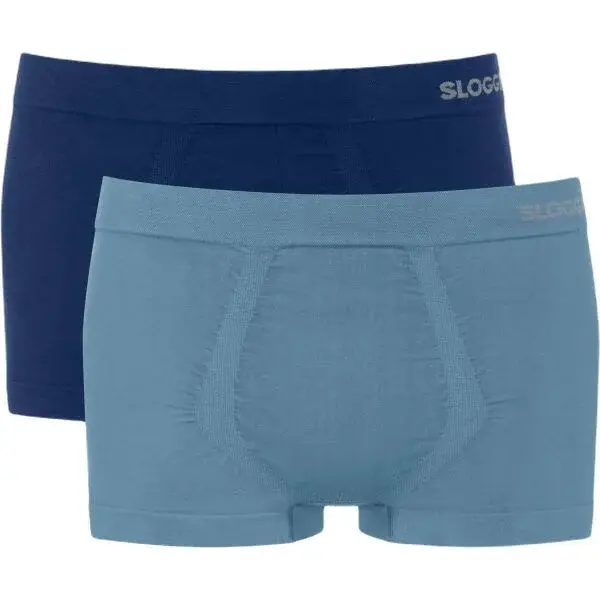 SLOGGI GO SMOOTH HIPSTER C2P Pánske boxerky, tmavo modrá, veľkosť