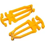 HS Sport SKI HOLDER Nosič na bežky a palice, žltá, veľkosť