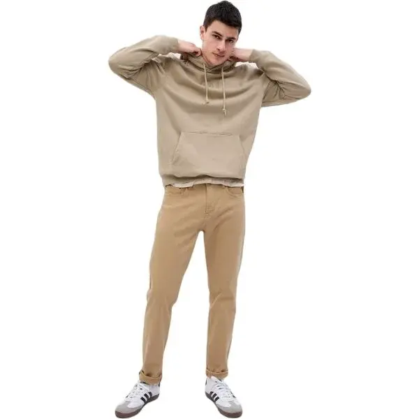 GAP SLIM STR Pánske džínsy, béžová, veľkosť