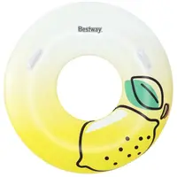 Bestway LEMON SWIM TUBE Nafukovacie koleso, žltá, veľkosť