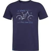 LOAP ALPEG Pánske tričko, tmavo modrá, veľkosť