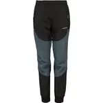 Lewro BERNY Detské softshellové nohavice, čierna, veľkosť 140-146