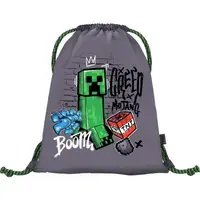 BAAGL MINECRAFT TNT Gymsack, tmavě šedá, velikost