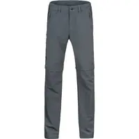 Hannah STRETCH Pánské odopínateľné nohavice, tmavo sivá, veľkosť