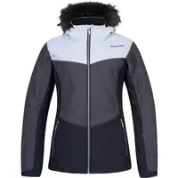 Hannah NIQUE Dámska lyžiarska bunda, tmavo sivá, veľkosť