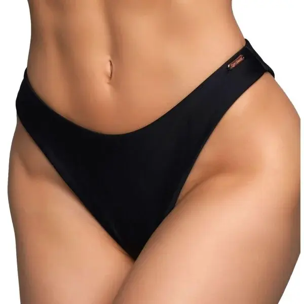 GymBeam CURACAO Dámsky spodný diel plaviek, čierna, veľkosť