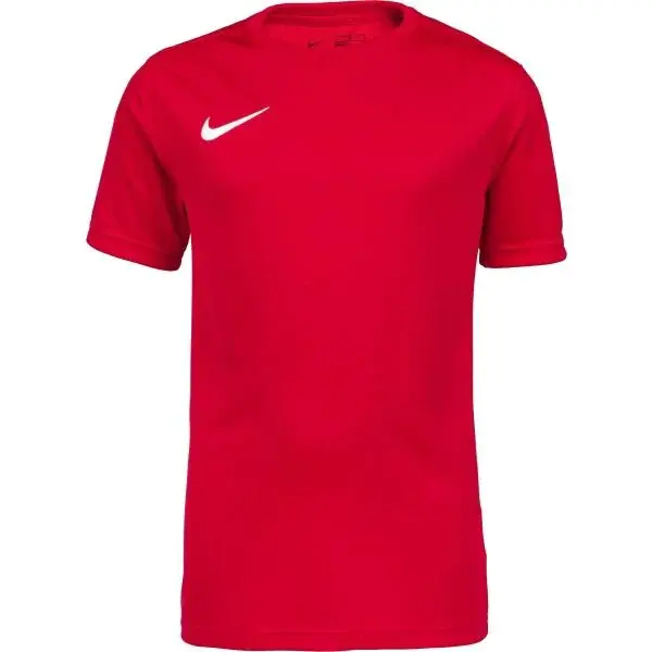 Nike DRI-FIT PARK 7 JR Detský futbalový dres, červená, veľkosť