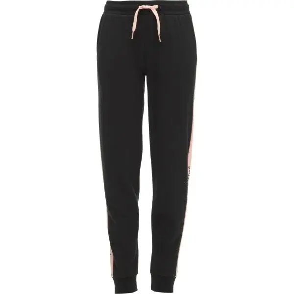 Lewro VARKA Dievčenské tepláky, čierna, veľkosť 116-122